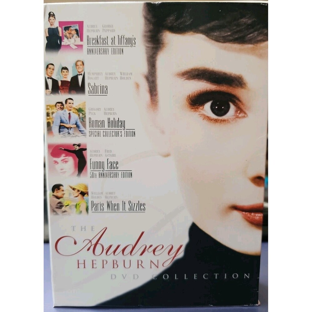 The Audrey Hepburn DVD Collection (DVD, 5 FILM SET)  SABRINA/ FUNNY FACE...